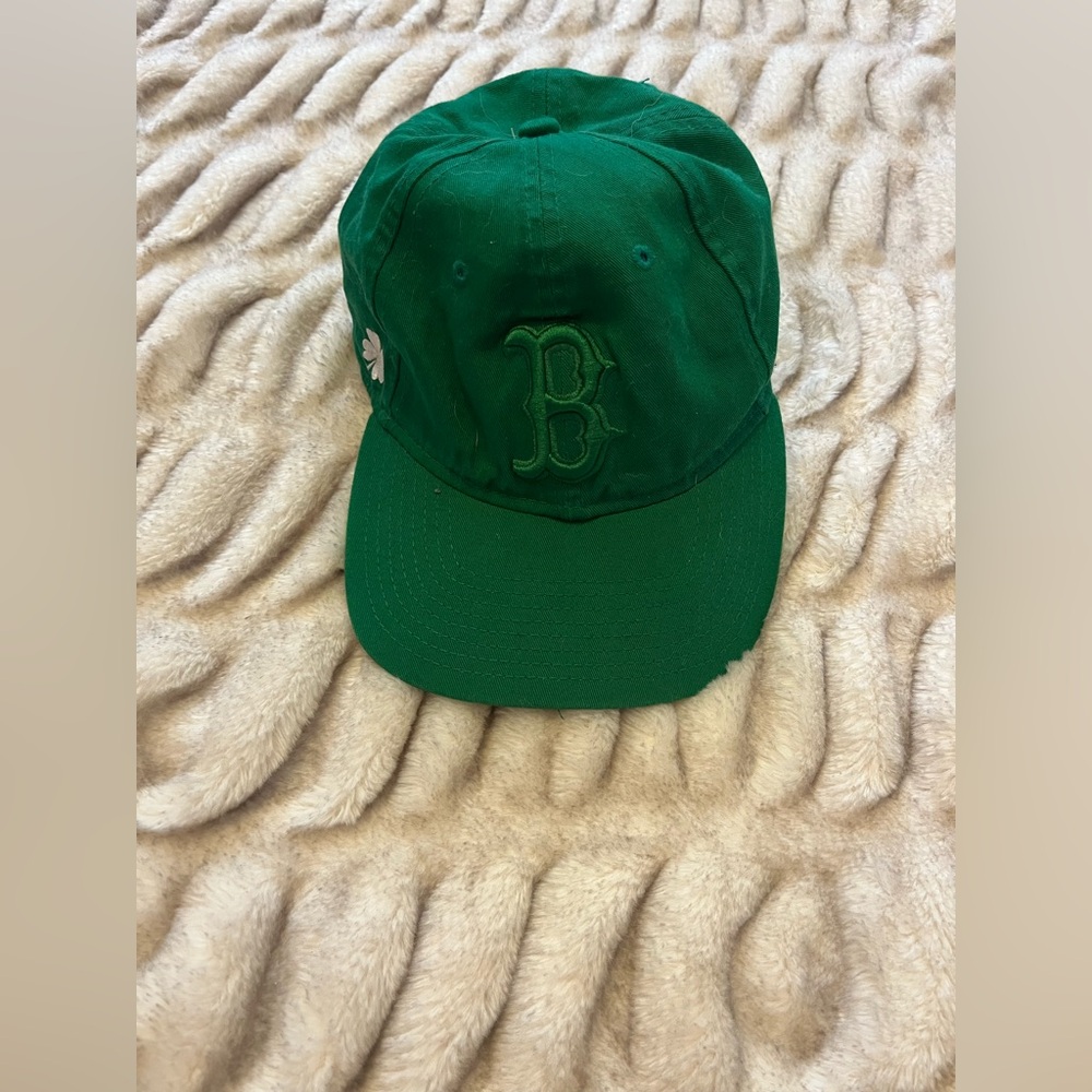 Boston Red Sox New Era Green 9TWENTY Cap